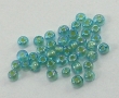 Rocailles, turquoise transparant, per 25 gram