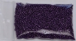rocailles 11/0 donkerpaars metellic, per 50 gr