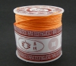 Nylonkoord, 1mm, oranje, per rol