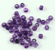 Rocailles 12/0, amatist paars, crackle, per 50 gr.