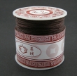 Nylon koord, 1mm, koffie, per rol 40m