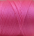 nylonkoord, 0,75mm, peruaans gedraaid koord, 10m, roze