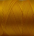 nylonkoord, 0,75mm, peruaans gedraaid koord, 10m, geel