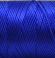 Nylonkoord, 0,75mm, peruaans gedraaid koord, 10m, kobalt blauw