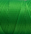Nylonkoord, 0,75mm, peruaans gedraaid koord, 10m, fel groen