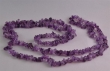 Amatist chips, 4 a 5 mm, per streng 90cm