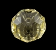 Galskraal rondel facet 10x 7mm champagne