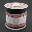 Nylon koord, 1mm, zwart, per rol