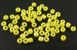 Rocailles 12/0, egaal glanzend geel, per 50 gram