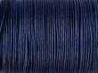 Waxkoord 1mm, marine blauw, per meter, per 10 meter en per rol van 100m