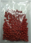 Rocailles 6/0, rood per 20 gram